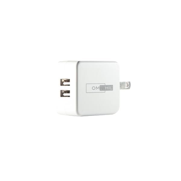 OMNIHIL [UL Listed] Wall Charger+5 Feet-USB-A-to-C Cable Compatible with Oura Ring Gen3