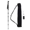 Camera Monopod Extendable Portable Aluminum Travel Monopod Walking Stick Handle 6 Sections Up to 68.5in 1/4 3/8 Inch Screws view 1