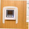 jojofuny 1pc Cover for Attendance Machine Plastic Rain Cover for Password Machine and Doorbell Easy Installation Protects against Water Damage view 4