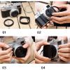2Pcs Lens Shield and Lens Caps Set Aluminum Metal Enhancing Pictures Dustptoof for X100S X100V X100VI Cameras view 4