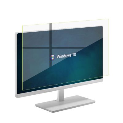 17"-28"Premium Anti Blue Light Screen Filter,Blue Light Blocking Screen Protector Panel,Widescreen Monitor Frame Hanging Type,Protector for PC Laptop Computer Screens,Removable,17in (380*300mm)