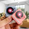 Compactly Turntables Player Keychain Pendants with Builts in Tune Ideal for and Accessories Vintage Styles view 4