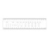 JOEBO Microscope Kit Gauge Point Gauge Transparent Comparison Card Stain PET Contrast Ruler Microscope Lens Adapters(200MM) view 1