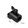 16mm Light Post Adapter Connector for Camera Monitors Mounting On Light Stands with Two Standard 1/4-20 Screws Set view 4