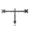 BEGWVDJTP Computer Monitor Stand Double-Armed Double-Headed Double-Screen clamp Perforated Desktop Free Lifting Universal Rotating Hanger view 1