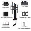 Motorised TV Bracket Stand - LCD TV Floor Stand, Telescopic Height Adjustable Auto Lifting TV Stand, Support Hole Spacing Within 600 * 400mm, Can Be Hidden in The Cabinet, Easy Ins view 3