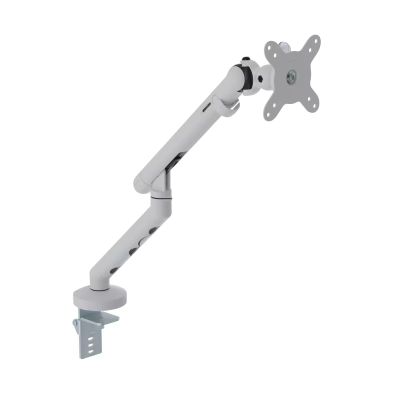 YTMJPQQJI 13-32 inch Single Screen Computer Monitor Stand arm Lifting and Heightening Aluminum Alloy Gas Spring Stand(White)