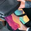Waterproof Laptop Bag Ultra Slim Color Mountain Gradient Computer Case Laptop Tote Bag for 10-15 Inch Notebook view 4