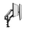 ZCERA Dual-Screen Monitor Computer Stand Rotating Lifting Column Stand Double-arm Gas Spring Stand view 3