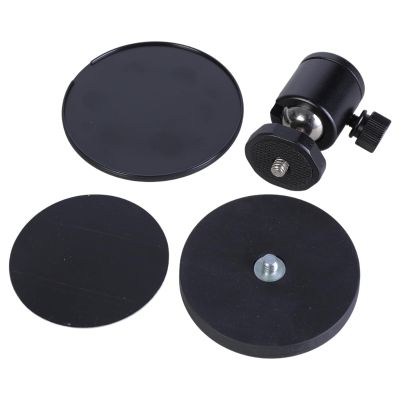 360 Degree Swivels BallHead with 1/4" Screw Tripods Mount for Camera LED Video Light Microphones Action Cameras