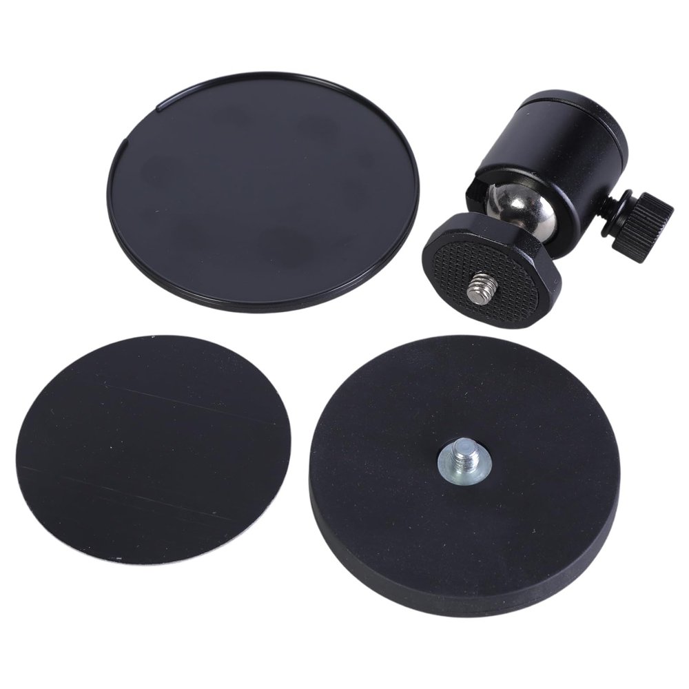 360 Degree Swivels BallHead with 1/4" Screw Tripods Mount for Camera LED Video Light Microphones Action Cameras