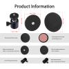 360 Degree Swivels BallHead with 1/4" Screw Tripods Mount for Camera LED Video Light Microphones Action Cameras view 2