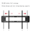 Universal TV Stand Wall Mounted TV Mounting Rack 55-100 Inch Fixed TVs Mounting Bracket Living Room Bedroom Meeting Room Ultra-Thin Display Hanger Wall Mounted TV Stand view 3