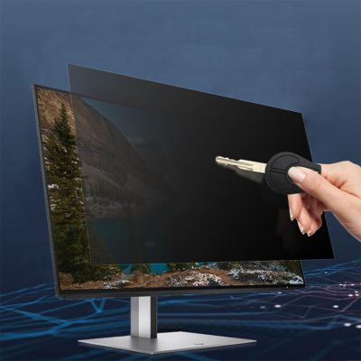 JYXYXSCP Computer Privacy Screen Filter 12.5-27 Inches for 16:9 Widescreen Monitor Desktop PC Monitor Privacy Film Monitor Privacy Shield (15.6 inch 16:9)