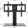 KCGCIHMS tv Wall Mount' TV Wall Bracket Swivel Tilt Solid Sturdy TV Mount for 14-42 Inch TVs Tv Stand Load-Bearing 20kg Wall Mount tv Bracket view 2