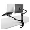 ZCERA OL-3L Laptop Stand LCD Monitor Stand Combination Dual-Purpose Computer Stand Desktop Dual Screen(Silver) view 4