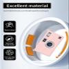 Case for Kodak EKTAR H35 Half Frame Film Camera,WUNIAK Soft Silicone Protective Portable Scratch Shock Resistant,Pink. view 3