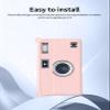 Case for Kodak EKTAR H35 Half Frame Film Camera,WUNIAK Soft Silicone Protective Portable Scratch Shock Resistant,Pink. view 4