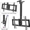 Adjustable TV Bracket TV Ceiling Mount Bracket Adjustable Monitor Bracket Fits 39-90inch TVs Electric TV Lift, view 4