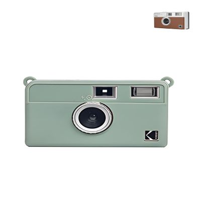 Case for Kodak EKTAR H35 Half Frame Film Camera,WUNIAK Soft Silicone Protective Portable Scratch Shock Resistant,Green.