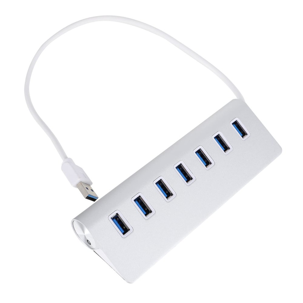 jojofuny Port USB Hub for Laptop and Vertical Design with Fast Data Transfer Portable USB Splitter for Mouse Keyboard
