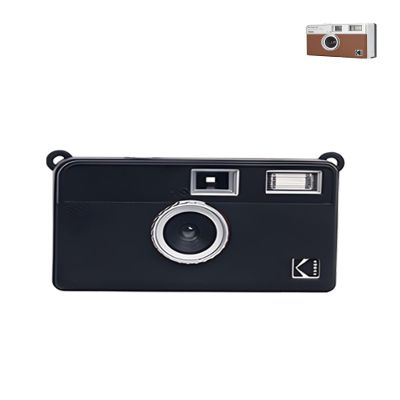 Case for Kodak EKTAR H35 Half Frame Film Camera,WUNIAK Soft Silicone Protective Portable Scratch Shock Resistant,Black.