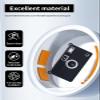 Case for Kodak EKTAR H35 Half Frame Film Camera,WUNIAK Soft Silicone Protective Portable Scratch Shock Resistant,Black. view 3