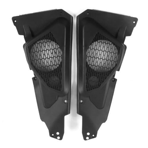 DFMT 6.5'' Door Speakers Pods Front Speaker Pods Panels Fit for 2014-2019 Polaris RZR XP 4 1000,XP 1000,RZR 900,RZR 4 900 2014 2015 2016 2017 2018 2019 Accessories