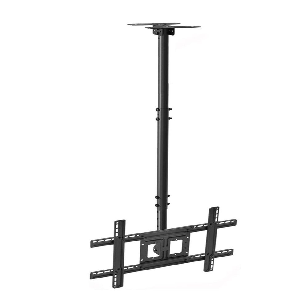 Adjustable Ceiling TV Mount - 360 Rotation Tilt TV Bracket, Tv Wall Mount, Support Adapts to Most LCD Monitors from 32 to 55 Inches, with Loading 110Lbs