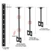 Adjustable Ceiling TV Mount - 360 Rotation Tilt TV Bracket, Tv Wall Mount, Support Adapts to Most LCD Monitors from 32 to 55 Inches, with Loading 110Lbs view 2