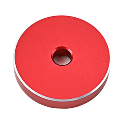 GENYUI 1pc 45 Turntable Adapter Aluminum 7 inch Record Turntable Phonograph Center Adapter