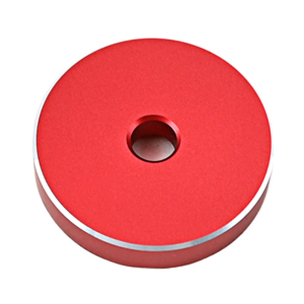GENYUI 1pc 45 Turntable Adapter Aluminum 7 inch Record Turntable Phonograph Center Adapter