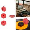 GENYUI 1pc 45 Turntable Adapter Aluminum 7 inch Record Turntable Phonograph Center Adapter view 2