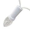 WENWENLEE C9 DC5V DC12V WS2811 50 Pixels/Set Addressable RGB LED Pixel String Light 15cm/20cm/25cm/30cm Spacing White Case White Wire IP68(20cm Spacing 12V,XConnect Pigtails) view 4