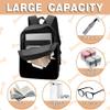 GABSHAIM Shih Tzu Dog Backpack Daypack Lovely Dog Print Bookbag Laptop Bag For Work Travel Hiking 17 Inch Black Lightweight view 4