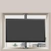 360 Degree Swivel TV Wall Mount Bracket with Floor Stand Partition Wall Rotating Shelf TV Stand Swivel Base Fits 32 55 Inch LCD TV Wall Mount TV Bracket view 1