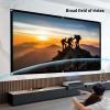 84-200 Inch Projector Curtain, Outdoor Projection Screen 4:3/16:9, Portable Projection Screens 4K HD Foldable Indoor Hanging Wall Anti-Crease Home Theater, for Home Theater Backyard Party Movie Nights view 2