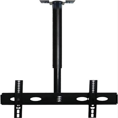 Universal TV Stand Multifunction Adjustable Height Ceiling TV Mount, Tilt Swivel TV Bracket, Fits Most 23-46inch LED Screen Display, Mount On Ceilings TV Mount TV Stand