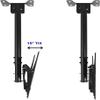Universal TV Stand Multifunction Adjustable Height Ceiling TV Mount, Tilt Swivel TV Bracket, Fits Most 23-46inch LED Screen Display, Mount On Ceilings TV Mount TV Stand view 4