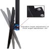 Adjustable Ceiling TV Mount Bracket,Double Pole Hanging TV Bracket Fits 55-100 Inch LED Flat Panel Display TV Wall Bracket Mount view 3
