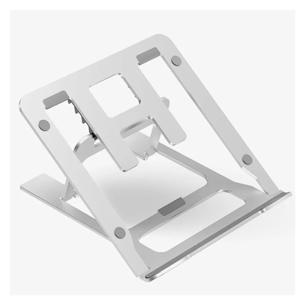 ADPVRLUQ Aluminum Alloy Laptop Stand Suspension Heat Dissipation Height Adjustable Foldable Portable Support Stand Silicone