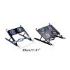 ADPVRLUQ High Efficiency Laptop Cooling Pad Radiator Stand(Two Fans) view 2