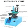 360 Rotatable Screen Heating Separator, Mobile Phone Screen Removal Machine, Mobile Phone Repair Tool with Strong Suction Cups, Fast Heat Plate Touch Screen Removal Tool view 2
