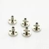 JOYBUYAU SMA Socket 10 Pieces, Suitable for SMA905 Adapter Inner Diameter 3.18 mm Fiber Optic Socket Base, Suitable for SMA ftth Coupler Jack, Bracket Base(Silver Round) view 1