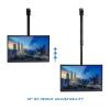 KCGCIHMS TV Ceiling Mount Bracket - Adjustable TV Wall Mount Bracket Fits 32-65 Inch 4K TVs, Tv Wall Mount, Adjustable Height Telescoping Tilt and Swivel Flat Screen Display, Black (Size : view 3
