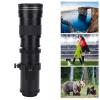 420 800mm F/8.3 16 Manual Telephoto Zoom Lens for SLR Camera, Far Distance Photography Lens, Clear and Bright Optics, Professional Shooting from Considerable Distances view 3
