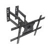 KCGCIHMS TV Bracket TV Stand Corner Wall-Mounted TV Bracket Six-arm Rotating Extension Tilting Double Base Bracket for Most 37"-70" TVs with Max VESA 600x400mm Monitor Desk Mount TV Stand view 1