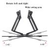 KCGCIHMS TV Bracket TV Stand Corner Wall-Mounted TV Bracket Six-arm Rotating Extension Tilting Double Base Bracket for Most 37"-70" TVs with Max VESA 600x400mm Monitor Desk Mount TV Stand view 4