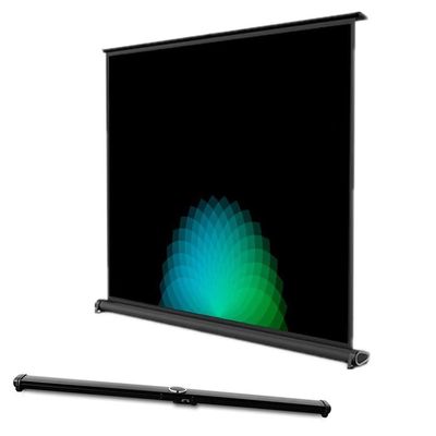 BEVUPAAERE Table Top Projector Screen 20" 30" 40" 50" Floor Standing Projection Screen Little Screen Portable Movies Screen for Office Home Cinema(30" 16:9)