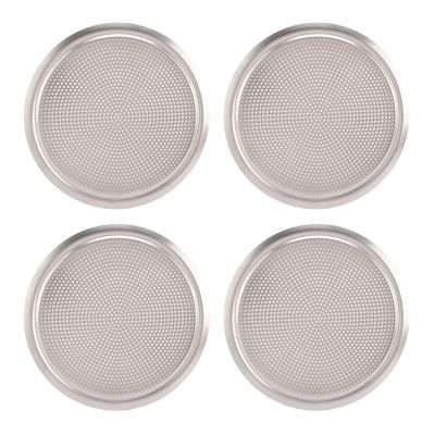 Nutriess 4PCS Speaker Grill Cover Round Replacement for la nd ro ver Discovery Sport L550 2020 Plus Door Speaker Grille Protector Mesh Speaker Grill Guard